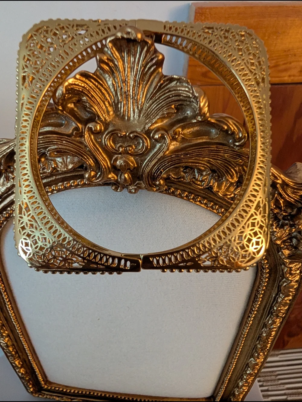 Gold Filigree Bracelet and Ring Size 7.5 - Picture 13 of 14
